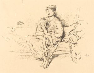 Anne ve Çocuk, No. 2 by James Abbott McNeill Whistler