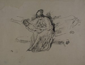 Anne ve Çocuk, No. 4 by James Abbott McNeill Whistler
