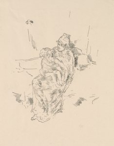 Anne ve Çocuk, No. 5 by James Abbott McNeill Whistler