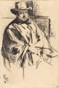 Bay Davis (Bay Mann) by James Abbott McNeill Whistler
