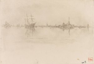 gece by James Abbott McNeill Whistler