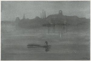 gece by James Abbott McNeill Whistler