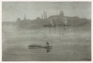 gece by James Abbott McNeill Whistler