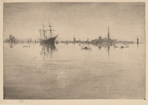 gece by James Abbott McNeill Whistler