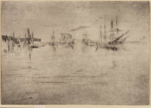Gece Nakliye by James Abbott McNeill Whistler