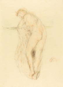Çıplak Model, Arkadan Görünüm by James Abbott McNeill Whistler