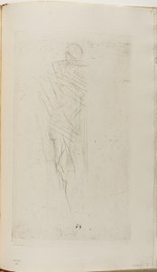 çıplak Poz verme by James Abbott McNeill Whistler
