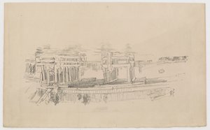 Eski Battersea Köprüsü by James Abbott McNeill Whistler