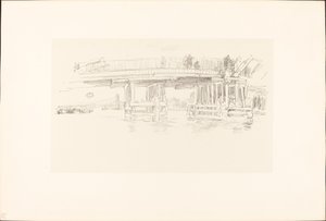 Eski Battersea Köprüsü by James Abbott McNeill Whistler