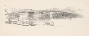 Eski Battersea Köprüsü, No. 2 by James Abbott McNeill Whistler