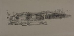 Eski Battersea Köprüsü, No. 2 by James Abbott McNeill Whistler