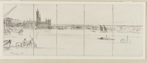 Eski Westminster Köprüsü by James Abbott McNeill Whistler