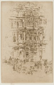 Saraylar, Brüksel by James Abbott McNeill Whistler