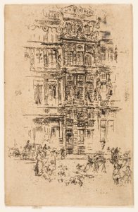Saraylar, Brüksel by James Abbott McNeill Whistler