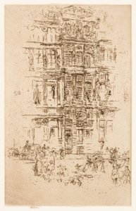 Saraylar, Brüksel by James Abbott McNeill Whistler
