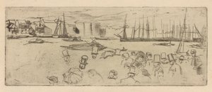 Penny Yolcular, Limehouse by James Abbott McNeill Whistler