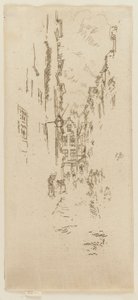 Küçük Kasaplar Sokağı by James Abbott McNeill Whistler