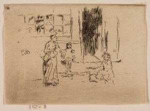 iç etek şeridi by James Abbott McNeill Whistler