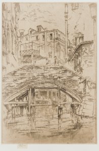Piovan köprüsü by James Abbott McNeill Whistler