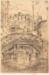 Piovan köprüsü by James Abbott McNeill Whistler