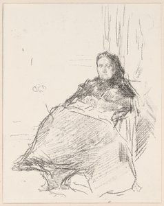 Portre Çalışması: Bayan Philip, No. 2 by James Abbott McNeill Whistler