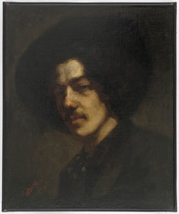 Şapkalı Whistler Portresi by James Abbott McNeill Whistler