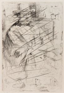 bir adamın portresi by James Abbott McNeill Whistler