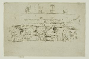 Quai tarafından Monte Bell O by James Abbott McNeill Whistler