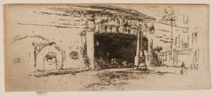 Demiryolu Kemeri, Amerikan Meydanı by James Abbott McNeill Whistler