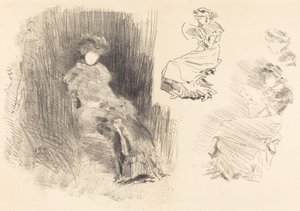 Okuma by James Abbott McNeill Whistler