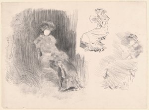 Okuma by James Abbott McNeill Whistler