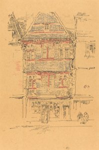Kızıl Ev, Paimpol by James Abbott McNeill Whistler