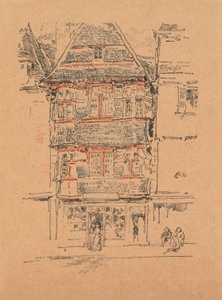 Kızıl Ev, Paimpol by James Abbott McNeill Whistler