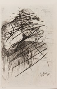 Riault (Tahta Oymacısı) by James Abbott McNeill Whistler