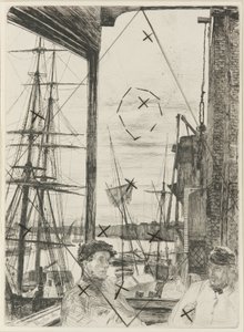 Rotherhithe by James Abbott McNeill Whistler