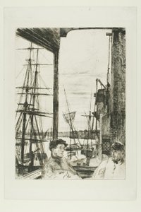 Rotherhithe by James Abbott McNeill Whistler