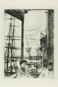 Rotherhithe by James Abbott McNeill Whistler