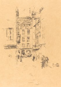 Rue Fürstenburg by James Abbott McNeill Whistler