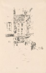 Rue Fürstenburg by James Abbott McNeill Whistler