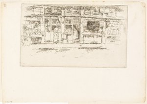 Rue de la Rochefoucauld by James Abbott McNeill Whistler