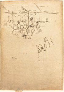 Ryde İskelesi by James Abbott McNeill Whistler