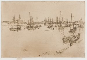 Aziz George by James Abbott McNeill Whistler