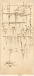 Savoy İskele by James Abbott McNeill Whistler