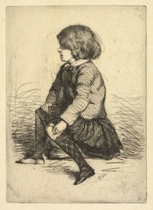 Seymour Haden Jr., Oturan by James McNeill Whistler