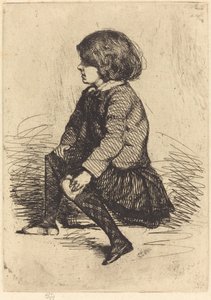 Seymour, Oturan by James Abbott McNeill Whistler
