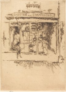 Tıraş ve Şampuanlama by James Abbott McNeill Whistler
