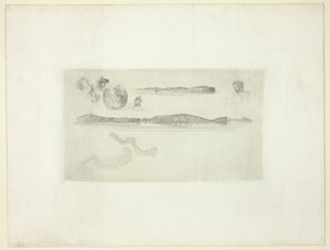 Sahil Etüt Plakası Eskizleri by James Abbott McNeill Whistler