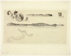 Sahil Etüt Plakası Eskizleri by James Abbott McNeill Whistler
