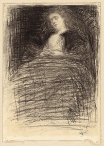 uyuyan kadın by James Abbott McNeill Whistler