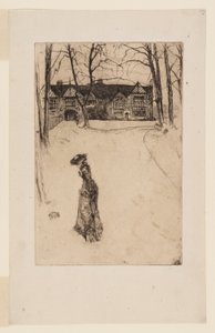 Speke Salonu: Cadde by James Abbott McNeill Whistler